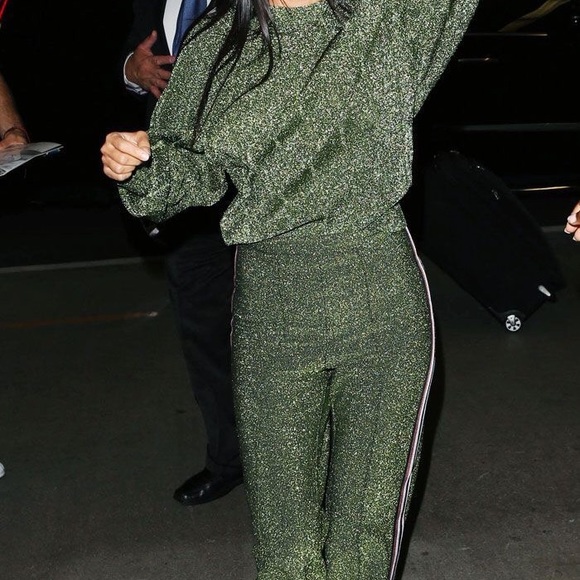 Metallic 2 piece jump suit - Picture 1 of 2